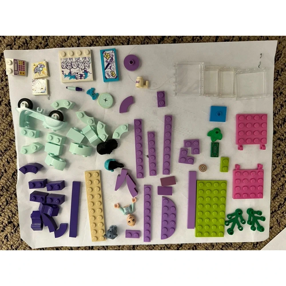 LEGO FRIENDS: Emma's Art‎ Stand 41332 Incomplete